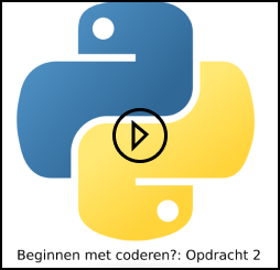 een plaatje met een Python logo